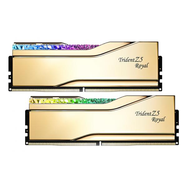 G.Skill Trident Z5 Royal memoria 48 GB 2 x 24 GB DDR5 8000 MHz (48GB[24GBx2] G.SKILL Trident Z5 Royal DDR5 8000MHz CL40 KIT)