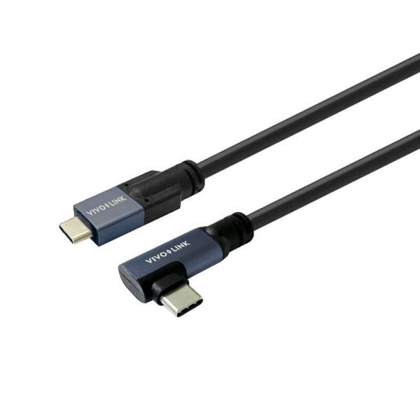 Vivolink PROUSBCMM3A cavo USB (USB-C to USB-C Cable 3m - Supports 20 Gbps data - Certified for Business - Warranty: 144M)