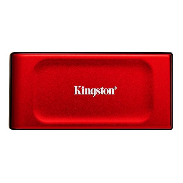 Kingston Technology 1TB SSD esterno XS1000 USB 3.2 Gen 2, Rosso (Kingston XS1000 1TB Pocket Size External SSD, USB 3.2 Gen2 Type-A, Red)