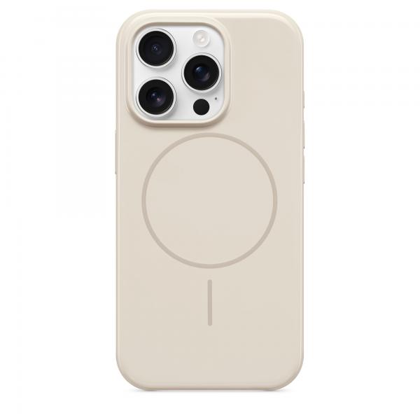 Apple Custodia MagSafe di Beats per iPhone 16 Pro - Bianco Palladio (Beats - Back cover for mobile phone - MagSafe compatibility - plastic - summit stone - for iPhone 16 Pro)
