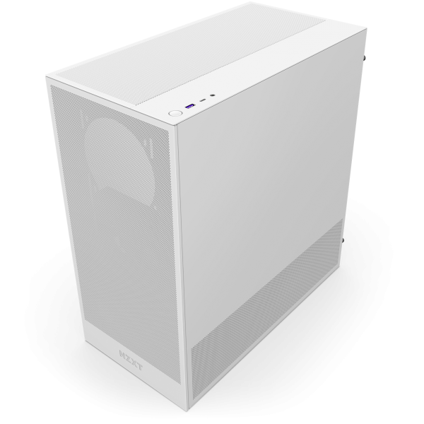 NZXT H5 Flow Midi Tower Bianco (NZXT H5 Flow 2024 Mid Tower Case WHT)