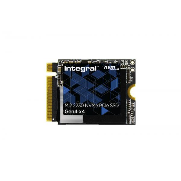 Integral MTFDKBK2T0QFM-1BD1AABYYR-IN drives allo stato solido 2 TB M.2 PCI Express 4.0 NVMe (2TB-2048GB SSD M.2 2230 NVME 1.4 PCIe Gen4 x4 R-5000MBs W-3200MBs TBW 450 INTEGRAL [single-sided chips])