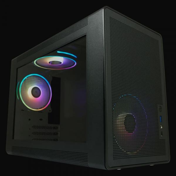 LC-Power LC-716MB-ON computer case Micro Tower Nero (Geh?use Micro-ATX 716MB Gaming black U)