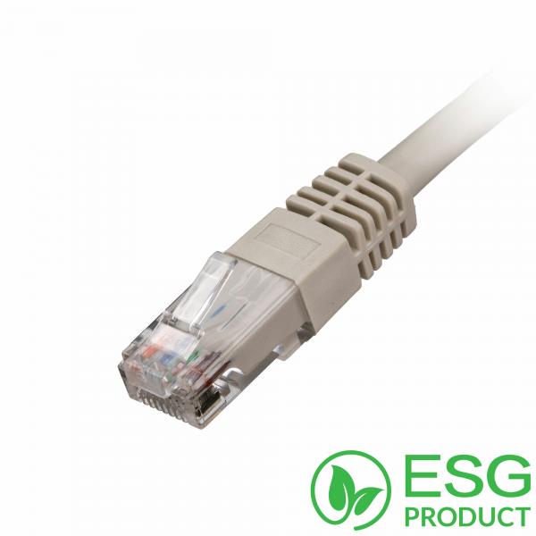 Cablenet 67-1005B cavo di rete Grigio 0,5 m Cat5e U/UTP [UTP] (CNL 100PK 0.5M C5e Gy UTP PVC 24AWG FMB)