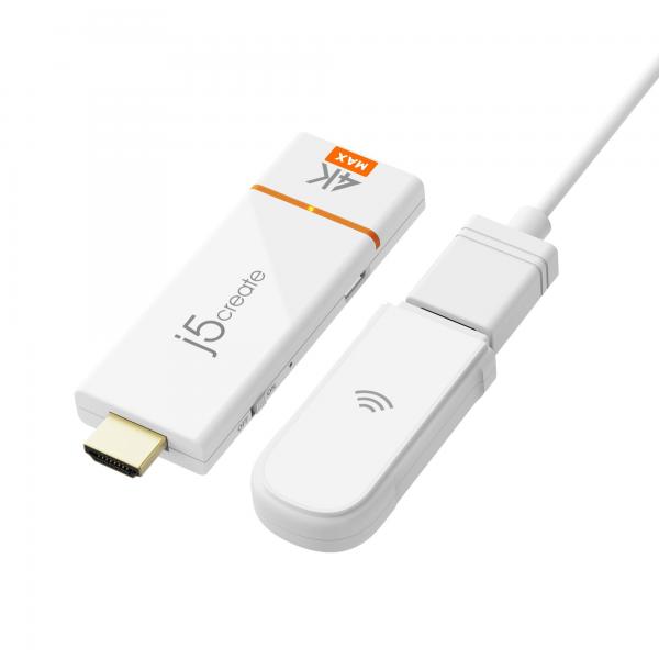 j5create JVAW76MAX adattatore per lettori wireless HDMI Full HD Dongle (SCREENCAST 4K MAX WIRELESS - DISPLAY ADAPTER)