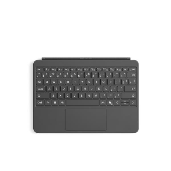 Microsoft Tastiera per Surface Pro da 12 pollici (Microsoft Surface Pro Keyboard - 12-inch - tastiera - con touchpad - retroilluminato - dock magnetico - QWERTY - Inglese - slate - 73% di fibra a base di legno riciclato - per Surface Pro Copilot+ PC for Business [12-inch])