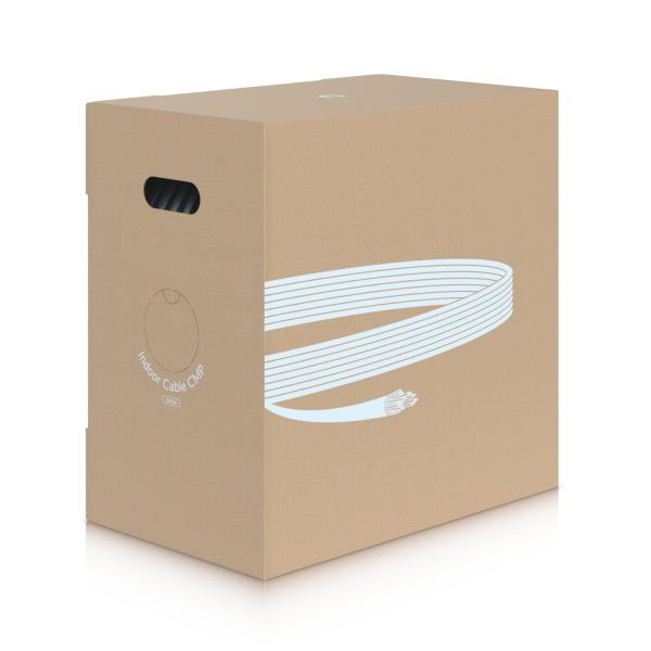Ubiquiti UACC-Cable-C6A-CMP cavo di rete Bianco 305 m Cat6a U/UTP [UTP] (Category 6A Ethernet cable - for high-speed deployments in - environments that require plenum-rated cabling. - Warranty: 24M)
