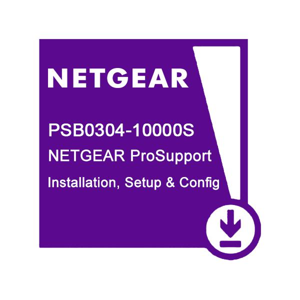 NETGEAR PSB0304 1 licenza/e (PROF SETUP AND CONFIG [REMOTE],Professionelles Installations Setup und Konfiguration [Remote]. Fernzugriff Service fï¿½r ReadyNAS, ReadyDATA, Managed Switches[Only], Wireless Controller. Ein technischer Experte von NETGEAR konfiguriert das/die System[e] per Fernwartung)