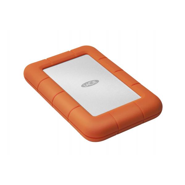 LaCie Rugged Mini disco rigido esterno 1 TB USB tipo-C 3.2 Gen 1 (3.1 Gen 1) Arancione