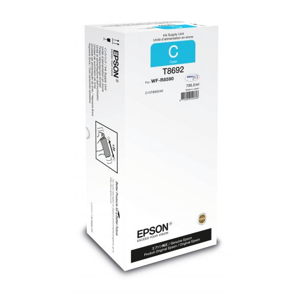 T869240 ink ciano xxl a3 wf-r8590