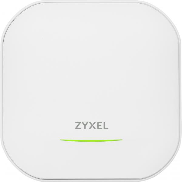 Zyxel nwa220ax-6e-eu0101f access point wi-fi 6 dual band 5.375 mbp/s antenne integrate 2xporte lan supporto poe 21w bianco