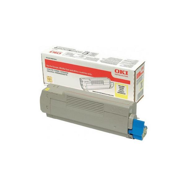 Oki 46471101 toner giallo per c823 / 833 / 843 7.000 pagine