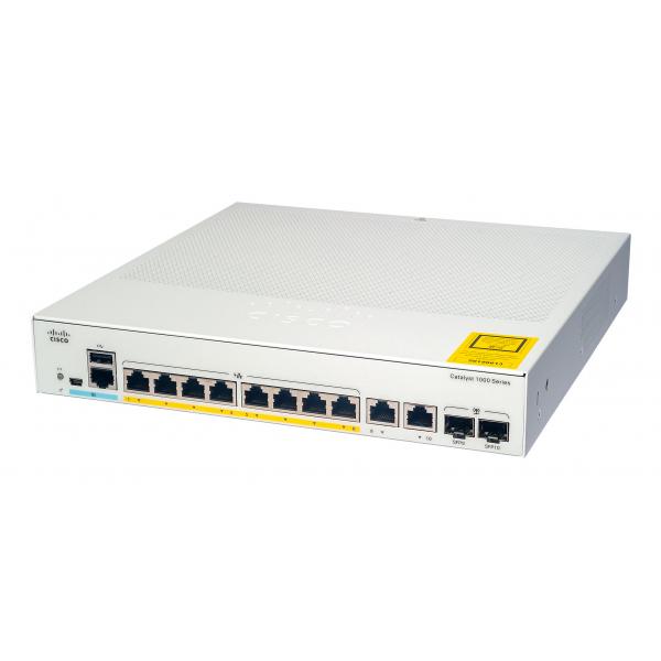 Cisco catalyst c1000-8fp-2g-l switch di rete gestito l2 gigabit ethernet 10-100-1000 supporto power over ethernet grigio