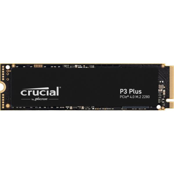 Micron crucial p3 plus ssd 500gb interno m.2 2280 pcie 4.0 nvme