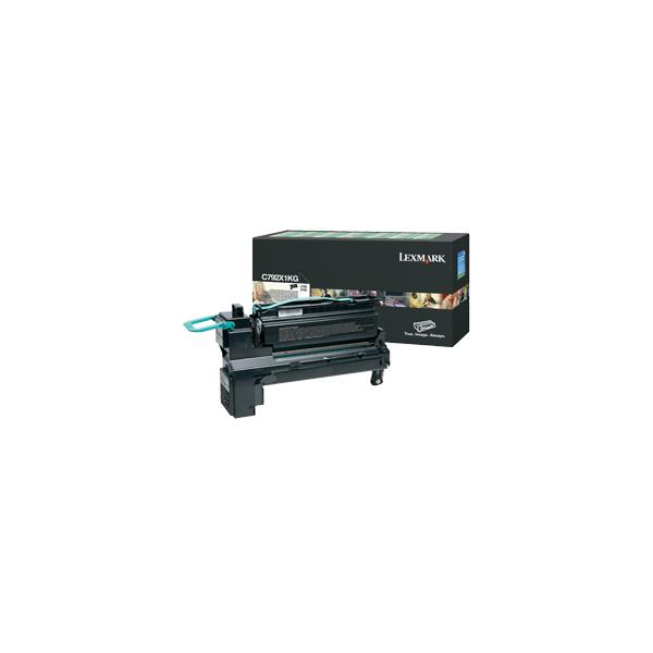 Lexmark c792x1kg toner nero per c792 20.000 pag