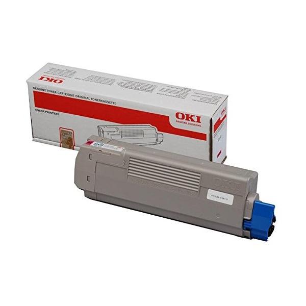 Oki 44315306 cartuccia toner magenta per c610dn, 610dtn, 610n 6.000 pagine