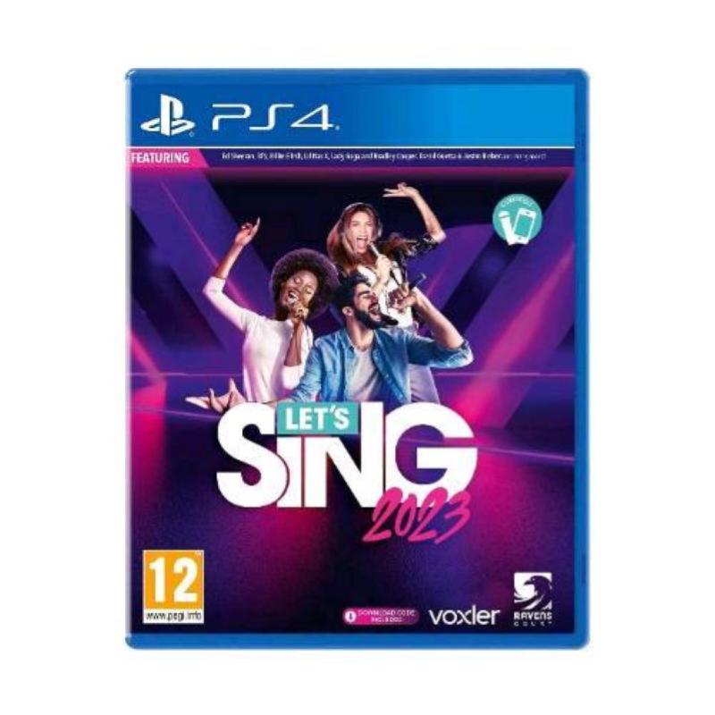 Ravenscourt videogioco lets sing 2023 con microfono per playstation 4