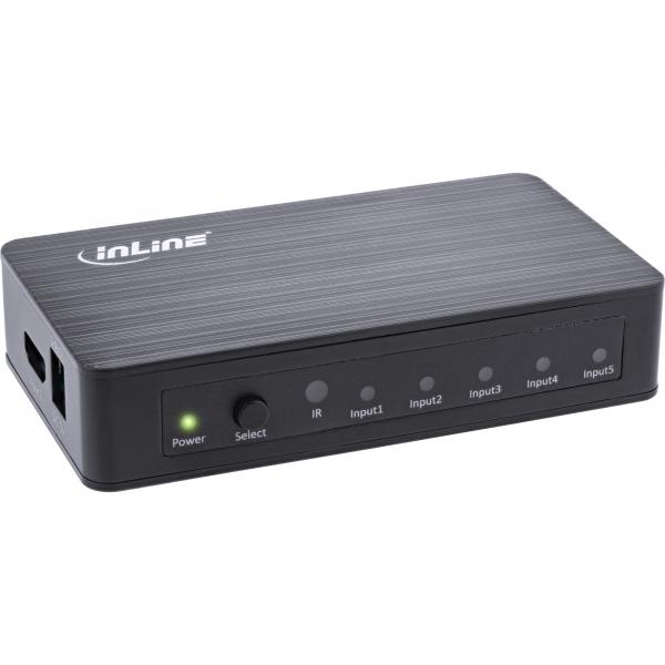 Switch HDMI InLine - 5 vie - 4K2K@60Hz - HDCP 2.2