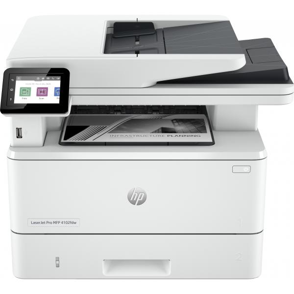 HP LaserJet Pro MFP 4102fdw - Stampante multifunzione - b/n - Laser - Legale (216 x 356 mm)