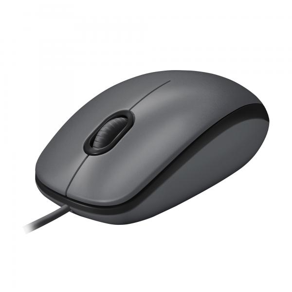 Logitech M100 - Mouse - grandezza naturale - per destrimani e mancini