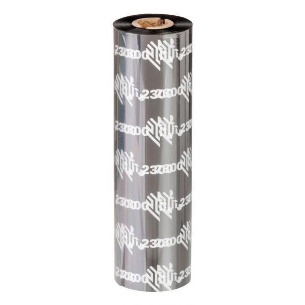 Zebra 2300 Wax - Nero - 54 mm x 74 m - Nastro