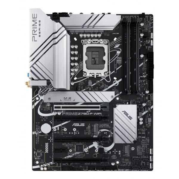 ASUS Prime Z790-P WIFI - scheda madre - ATX - presa LGA1700 - chipset Z790 - USB-C 3.2 Gen 2x2, USB 3.2 Gen 2, USB 3.2 Gen 1, USB-C 3.2 Gen2 - LAN 2.5 Gigabit, Wi-Fi 6, Bluetooth - grafica integrata (CPU richiesta)