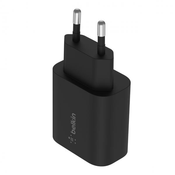 Belkin BoostCharge - Alimentatore - Tecnologia PPS - 25 Watt - PD 3.0, Ricarica rapida (USB-C a 24 pin)