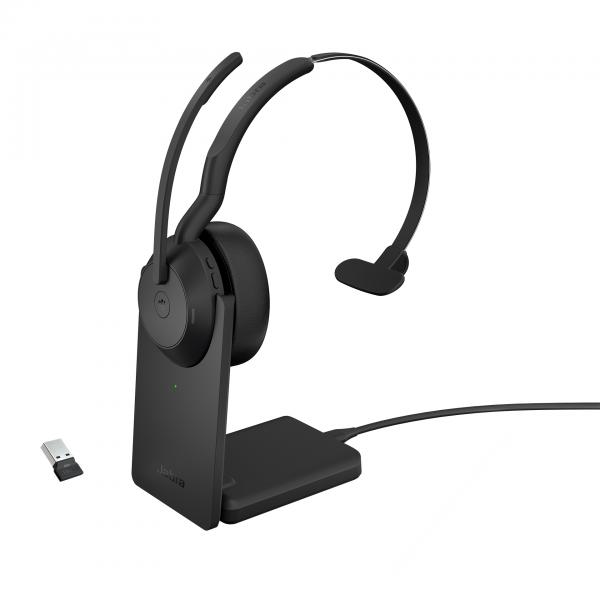 Jabra Evolve2 55 MS Mono - Auricolare - On-Ear - Bluetooth