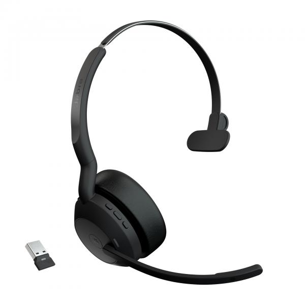 Jabra Evolve2 55 MS Mono - Auricolare - On-Ear - Bluetooth