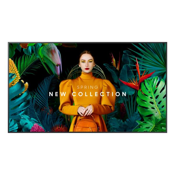 Samsung QB55C - Display LCD serie QBC con diagonale da 138 cm (55") con retroilluminazione a LED - Crystal UHD - Digital Signage - Smart TV - Tizen OS - 4K UHD (2160p)
