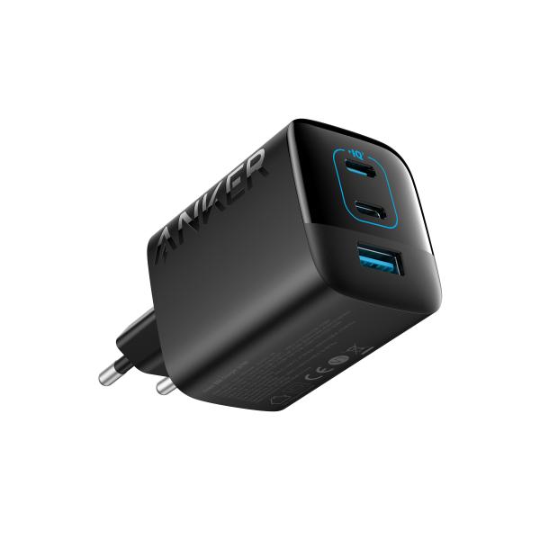 Anker Innovations Anker 336 - Alimentatore - 67 Watt - 5 A - IQ 3.0, PD/PPS - 3 porte di uscita (USB tipo A, 2 x USB-C)