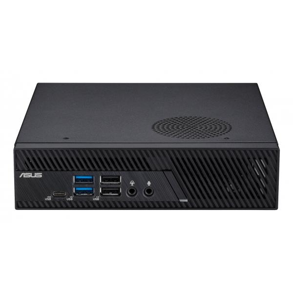 ASUS PB63 B3014MH - Mini PC - Core i3 13100 / 3,4 GHz - RAM 8 GB - SSD 256 GB - Grafica UHD 730 - Wi-Fi 6E, Bluetooth 5.2, 1GbE - WLAN: 802.11a/b/g/n/ac/ax (Wi-Fi 6E)