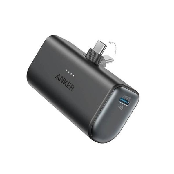 Anker Innovations Anker Nano - Power Bank - 5000 mAh - 22,5 Watt - 3 A - IQ 3.0 - 2 porte di uscita (USB-C a 24 pin)
