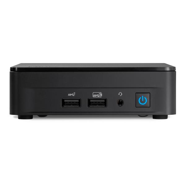 ASUS NUC 13 Pro Slim Kit RNUC13L5KI300000I - Barebone - Mini-PC - 1 x Core i3 i3-1315UE - RAM 0 GB - Intel Iris Xe Grafikkarte - Bluetooth 5.3, Wi-Fi 6E, 1GbE, 2.5GbE - WLAN: Bluetooth 5.3, 802.11a/b/g/n/ac/ax (Wi-Fi 6E)