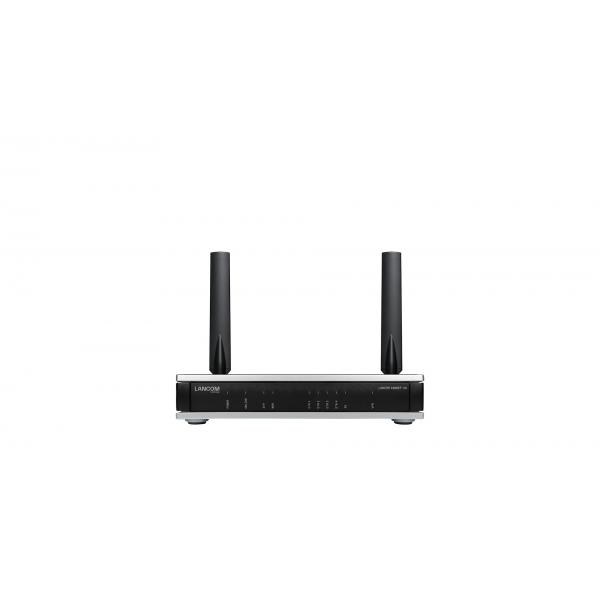Lancom 1800EF-4G (EU), Schwarz, Silber, Kensington, 1 Lüfter, Extern, SMA, 2 dBi