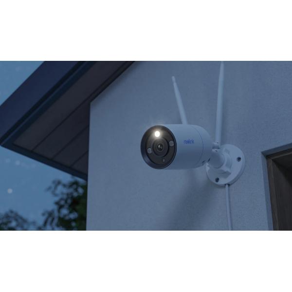 Reolink W330, telecamera di sicurezza IP, per esterni, cablata e senza fili Wireless, Assistente Google, 6500K, Esterno