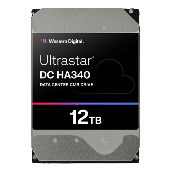 WD Ultrastar DC HA340 WUS721212BLE6L4 - disco rigido - data center - 12 TB - interno - 3,5" (8,9 cm)