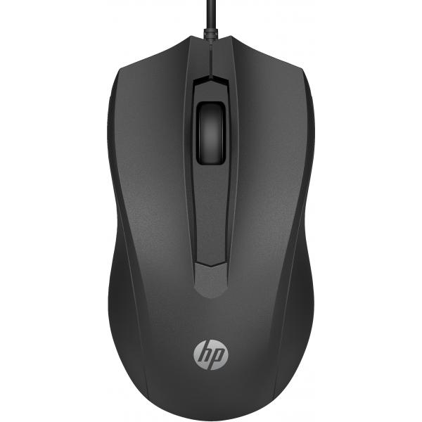 HP 105 - Mouse - per destrimani e mancini - ottico