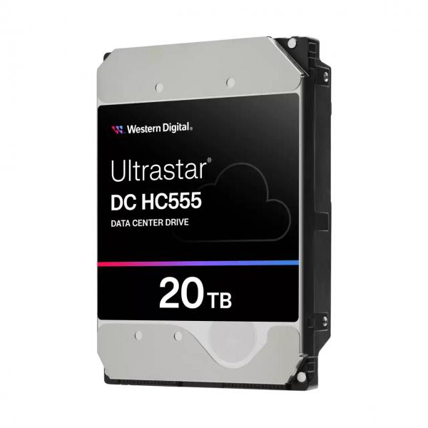 WD Ultrastar DC HC555 - disco rigido - data center - 20 TB - interno - 3,5" (8,9 cm)