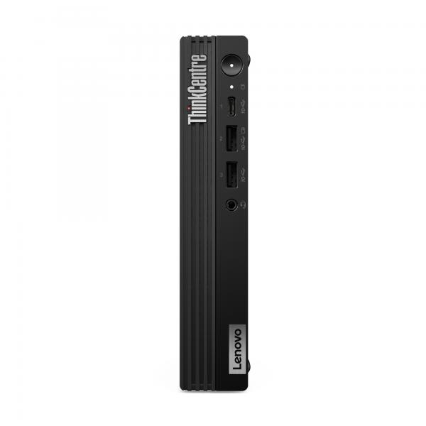 Lenovo ThinkCentre M75q Gen 5 12RQ - Mini - Ryzen 5 8500GE / 3.4 GHz - RAM 16 GB - SSD 512 GB - TCG Opal Encryption 2, NVMe - Radeon 740M - 1GbE, Wi-Fi 6E, Bluetooth 5.3 - WLAN: 802.11a/b/g/n/ac/ax (Wi-Fi 6E)