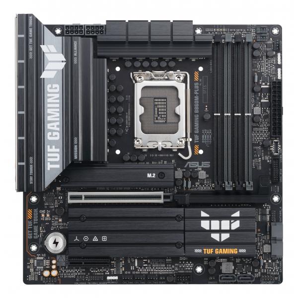 ASUS TUF GAMING B860M-PLUS - scheda madre - micro ATX - presa LGA1851 - chipset B860 - USB-C 3.2 Gen 2x2, USB 3.2 Gen 2, USB 3.2 Gen 1, USB-C 3.2 Gen2 - 2.5 Gigabit LAN - grafica integrata (CPU richiesta)