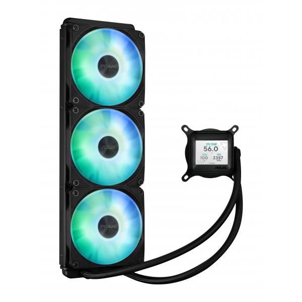 ASUS Prime LC 360 ARGB - Prozessor-Flüssigkeitskühlsystem - Kühlergröße: 360 mm - (für: AM4, AM5, LGA1700, LGA1200, LGA115x Socket, LGA1851)