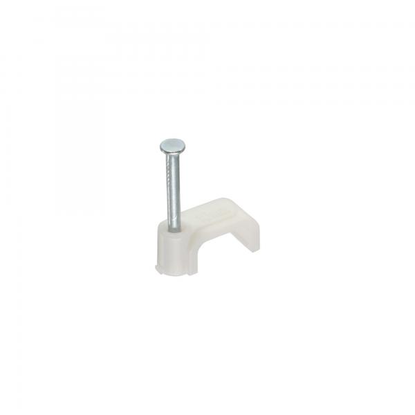 Pressacavo InLine quadrato 8 mm - bianco - 100 pezzi