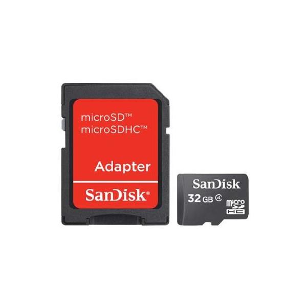 Scheda di memoria flash SanDisk - 32 GB - Classe 4