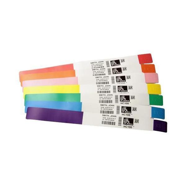 Zebra Z-Band Fun - Lila - 25.4 x 254 mm 2100 Etikett(en) (6 Rolle(n)
