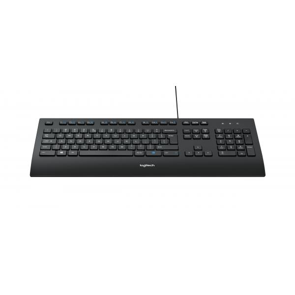 Logitech Corded K280e - Tastiera - USB - Stati Uniti internazionali