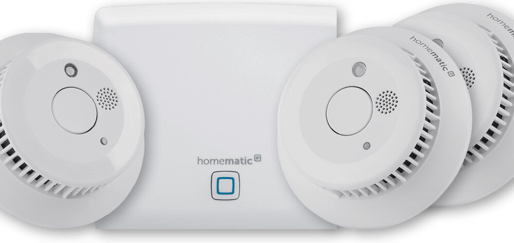 eQ-3 AG Homematic IP Starter Set Smoke HmIP-SK4 - sistema di allarme