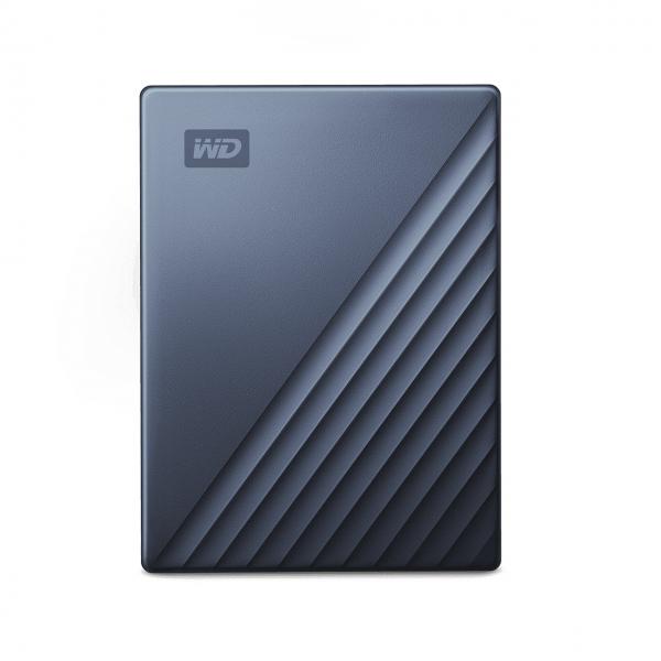 WD My Passport Ultra WDBFTM0050BBL - disco rigido - crittografato - 5 TB - esterno (portatile)