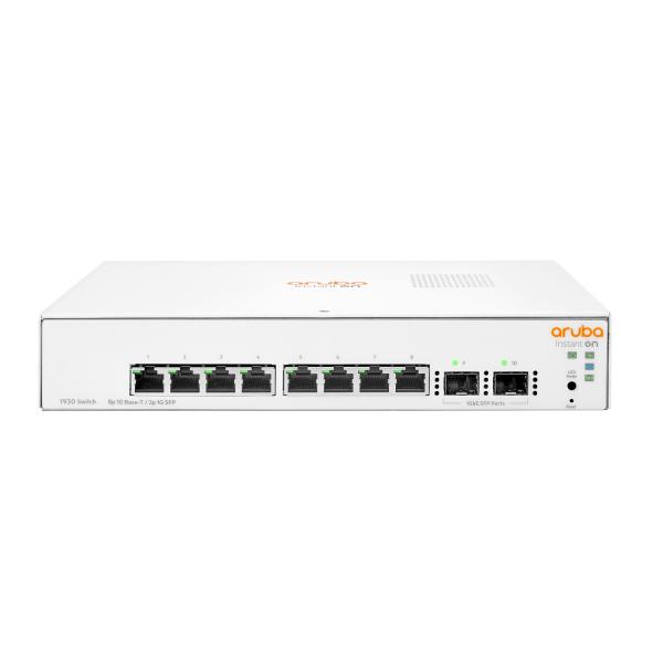 Switch HPE Networking Instant On 1930 8G 2SFP - PoE - gestito