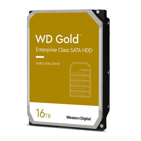 WD Gold WD161KRYZ - Disco rigido - 16 TB - Interno - 3,5" (8,9 cm)